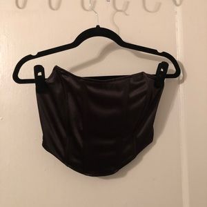 black corset